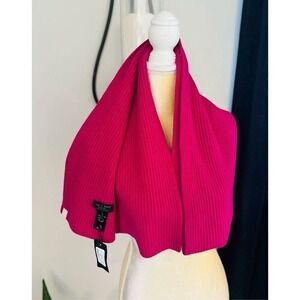 RAG & BONE Addie Cashmere Scarf Wrap, 100% Cashmere, Cozy‎ Warm, Plum, NWT